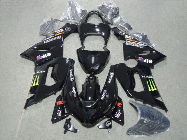 3M Touch4 Monster Negro Kit Completo Carenado Kawasaki ZX6R 2005-2006 3M Touch4 Monster Negro Kit Completo Carenado Kawasaki ZX6R 2005-2006