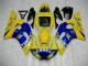 Amarillo Azul ABS Plásticos Yamaha R6 1998-2002