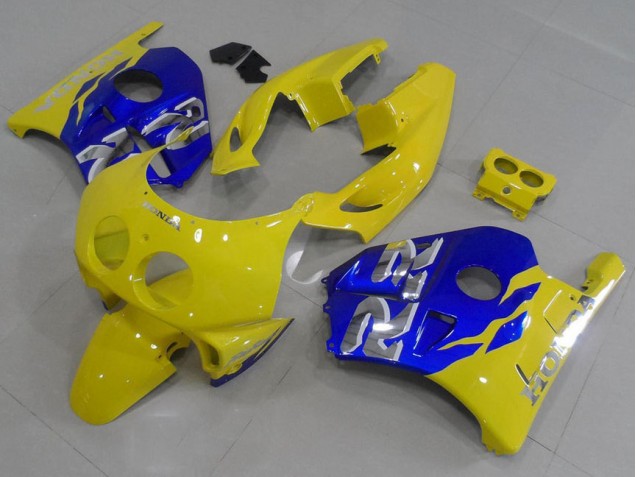 Amarillo Azul Carenado Honda CBR 250 RR MC22 1991-1998 Amarillo Azul Carenado Honda CBR 250 RR MC22 1991-1998