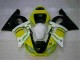 Amarillo Blanco Carenado Yamaha R6 1998-2002 Amarillo Blanco Carenado Yamaha R6 1998-2002
