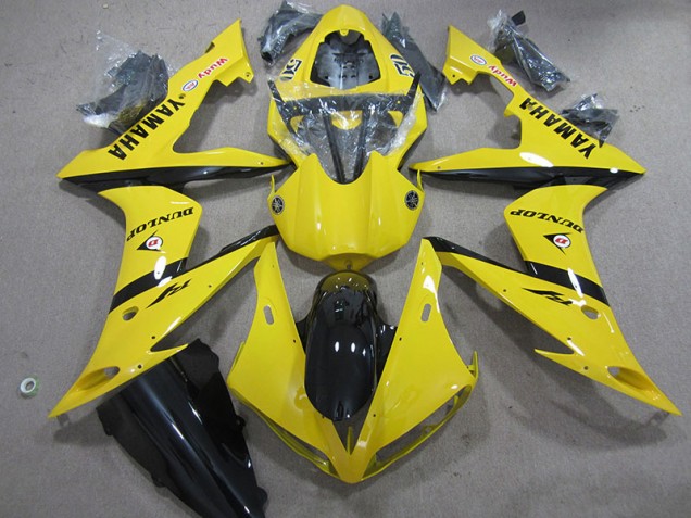 Amarillo Dunlop Carenado Yamaha R1 2004-2006 Amarillo Dunlop Carenado Yamaha R1 2004-2006