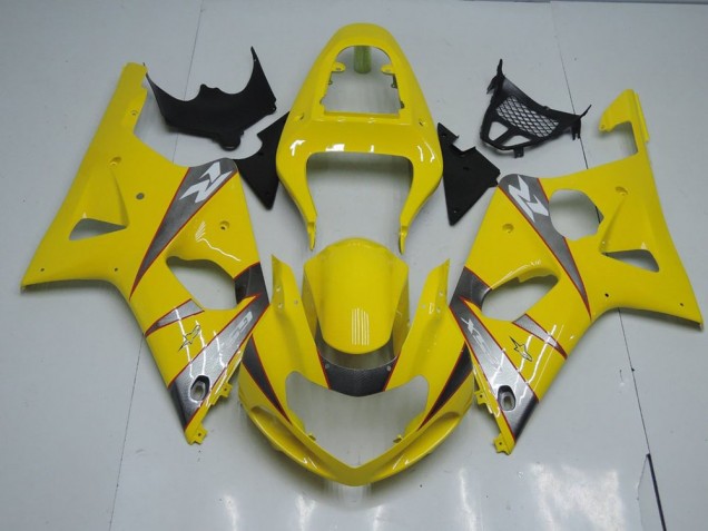 Amarillo & Gris Carenado Suzuki GSXR 1000 K1 2000-2002 Amarillo & Gris Carenado Suzuki GSXR 1000 K1 2000-2002
