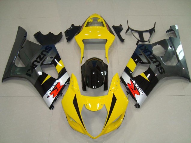 Amarillo Gris Carenado Suzuki GSXR 1000 K3 2003-2004 Amarillo Gris Carenado Suzuki GSXR 1000 K3 2003-2004