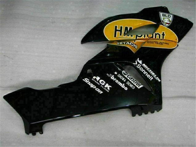 Amarillo Negro Carenado Honda CBR 1000 RR 2004-2005 Amarillo Negro Carenado Honda CBR 1000 RR 2004-2005