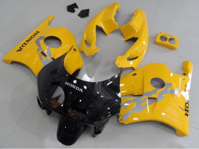 Amarillo Negro Carenado Honda CBR 250 RR MC22 1991-1998 Amarillo Negro Carenado Honda CBR 250 RR MC22 1991-1998