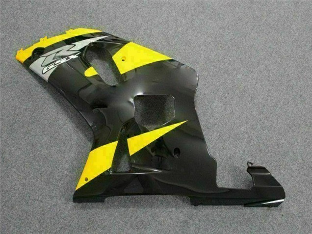 Amarillo Negro Carenado & Plástico Suzuki GSXR 600 / 750 K1 K2 K3 2001-2003 Amarillo Negro Carenado & Plástico Suzuki GSXR 600 / 750 K1 K2 K3 2001-2003