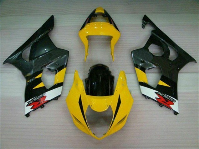 Amarillo Negro Carenado Suzuki GSXR 1000 K3 2003-2004 Amarillo Negro Carenado Suzuki GSXR 1000 K3 2003-2004