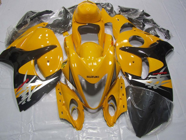 Amarillo Negro Carenado Suzuki GSXR 1300 Hayabusa 2008-2019