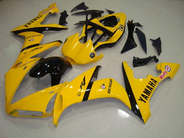 Amarillo Negro Carenado Yamaha R1 2004-2006
