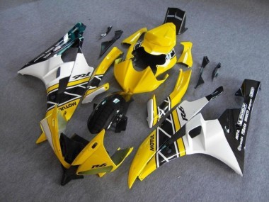 Amarillo Negro Carrocería Yamaha R6 2006-2007