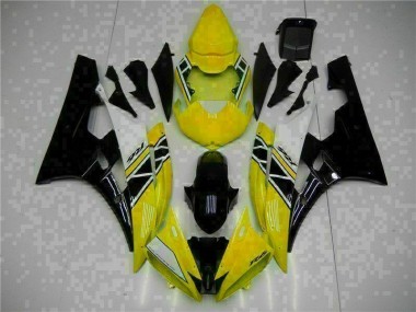 Amarillo Negro Kit Carenado Yamaha R6 2006-2007