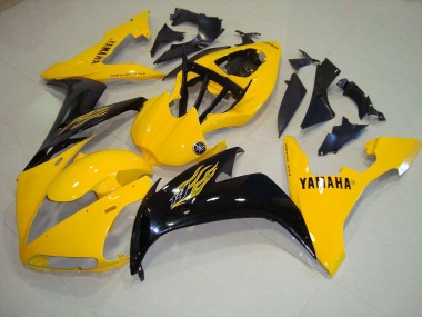 Amarillo Negro Llama Carenado Yamaha R1 2004-2006