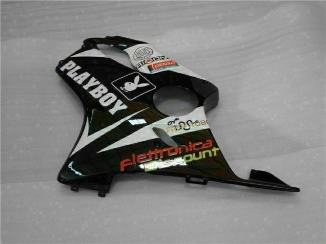 Amarillo Plata Negro Playboy Carenado Honda CBR 600 F4i 2001-2003 Amarillo Plata Negro Playboy Carenado Honda CBR 600 F4i 2001-2003