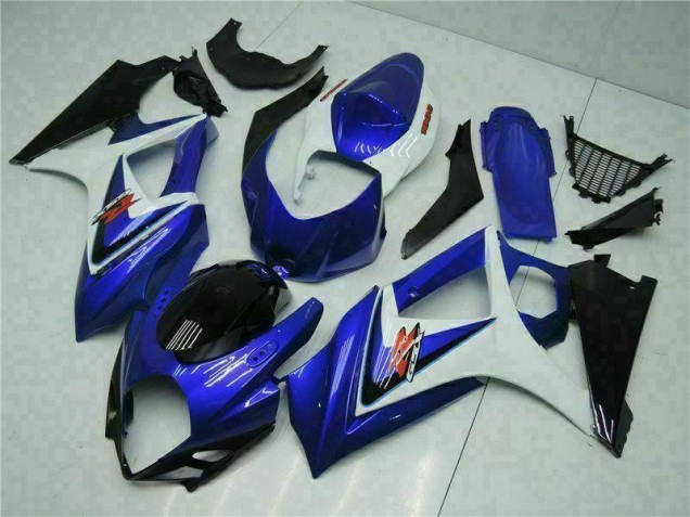 Azul ABS Plástica Suzuki GSXR 1000 K7 2007-2008 Azul ABS Plástica Suzuki GSXR 1000 K7 2007-2008
