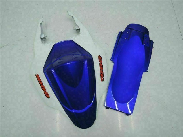 Azul ABS Plástica Suzuki GSXR 1000 K7 2007-2008 Azul ABS Plástica Suzuki GSXR 1000 K7 2007-2008