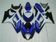 Azul ABS Plástica Suzuki GSXR 1000 K7 2007-2008 Azul ABS Plástica Suzuki GSXR 1000 K7 2007-2008