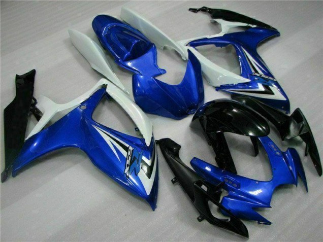 Azul ABS Plástica Suzuki GSXR 600 / 750 K6 2006-2007 Azul ABS Plástica Suzuki GSXR 600 / 750 K6 2006-2007