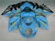 Azul ABS Plástico Suzuki GSXR 1000 K7 2007-2008 Azul ABS Plástico Suzuki GSXR 1000 K7 2007-2008