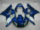 Azul ABS Plástico Yamaha R6 1998-2002 Azul ABS Plástico Yamaha R6 1998-2002