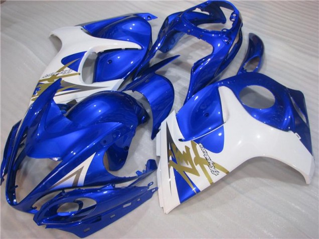 Azul Blanco ABS Kits Carenado Suzuki GSXR 1300 Hayabusa 2008-2019 Azul Blanco ABS Kits Carenado Suzuki GSXR 1300 Hayabusa 2008-2019