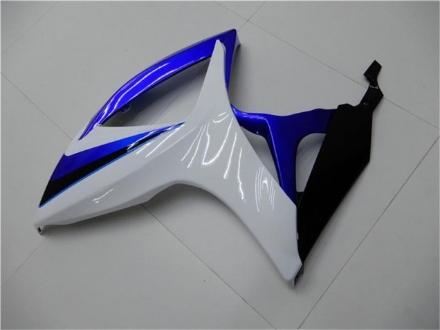 Azul Blanco ABS Kits Carenado Suzuki GSXR 600 / 750 K6 2006-2007