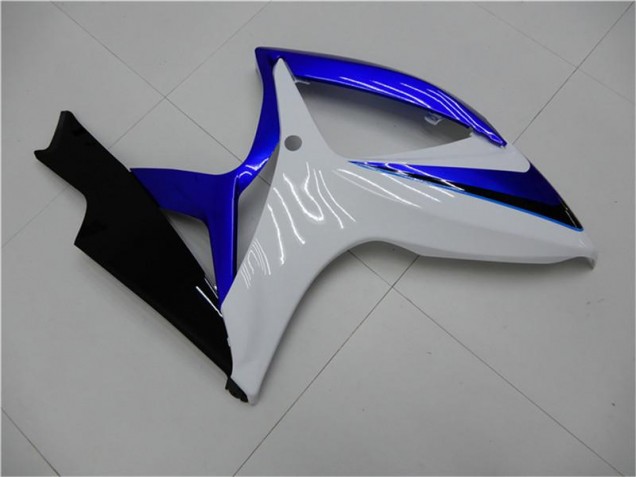 Azul Blanco ABS Kits Carenado Suzuki GSXR 600 / 750 K6 2006-2007
