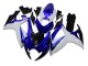 Azul Blanco ABS Kits Carenado Suzuki GSXR 600 / 750 K6 2006-2007