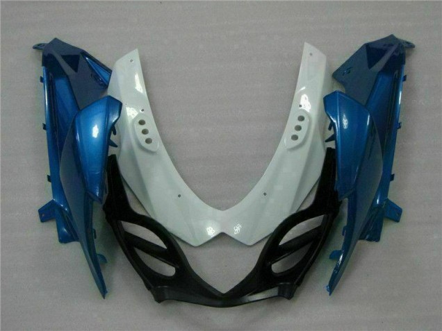 Azul Blanco ABS Plástica Suzuki GSXR 1000 K9 2009-2016 Azul Blanco ABS Plástica Suzuki GSXR 1000 K9 2009-2016