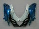 Azul Blanco ABS Plástica Suzuki GSXR 1000 K9 2009-2016 Azul Blanco ABS Plástica Suzuki GSXR 1000 K9 2009-2016