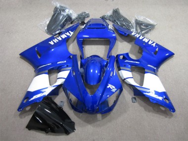 Azul Blanco Calcomanía Carenado Yamaha R1 1998-1999