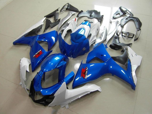 Azul & Blanco Estilo OEM Carrocería Suzuki GSXR 1000 K9 2009-2016 Azul & Blanco Estilo OEM Carrocería Suzuki GSXR 1000 K9 2009-2016