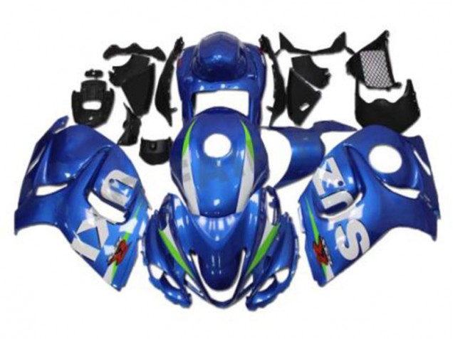Azul Blanco Kit Carenado Suzuki GSXR 1300 Hayabusa 2008-2019 Azul Blanco Kit Carenado Suzuki GSXR 1300 Hayabusa 2008-2019
