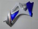 Azul Blanco Kits ABS Carenado Suzuki GSXR 1000 K7 2007-2008 Azul Blanco Kits ABS Carenado Suzuki GSXR 1000 K7 2007-2008