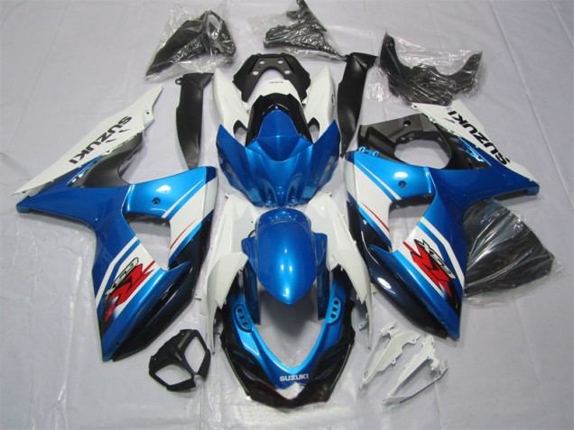 Azul Blanco Kits Carenado Suzuki GSXR 1000 K9 2009-2016 Azul Blanco Kits Carenado Suzuki GSXR 1000 K9 2009-2016