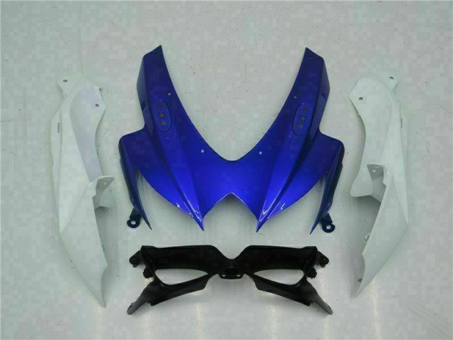 Azul Blanco Kits Carenado Suzuki GSXR 600 / 750 K8 2008-2010