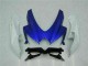 Azul Blanco Kits Carenado Suzuki GSXR 600 / 750 K8 2008-2010