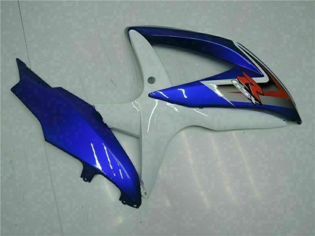 Azul Blanco Kits Carenado Suzuki GSXR 600 / 750 K8 2008-2010