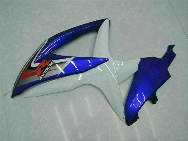 Azul Blanco Kits Carenado Suzuki GSXR 600 / 750 K8 2008-2010