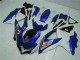 Azul Blanco Kits Carenado Suzuki GSXR 600 / 750 K8 2008-2010