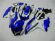 Azul Blanco Kits Completo Carenado Suzuki GSXR 600 / 750 K8 2008-2010