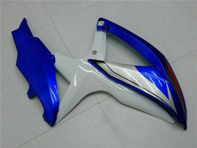 Azul Blanco Kits Completo Carenado Suzuki GSXR 600 / 750 K8 2008-2010