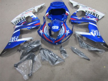 Azul Blanco Motul Fiat Carrocería Yamaha R1 2002-2003