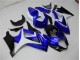 Azul Blanco Negro Carenado Suzuki GSXR 1000 K7 2007-2008 Azul Blanco Negro Carenado Suzuki GSXR 1000 K7 2007-2008