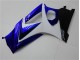 Azul Blanco Negro Carenado Suzuki GSXR 1000 K7 2007-2008 Azul Blanco Negro Carenado Suzuki GSXR 1000 K7 2007-2008