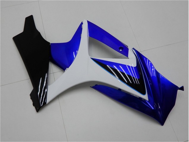 Azul Blanco Negro Carenado Suzuki GSXR 1000 K7 2007-2008 Azul Blanco Negro Carenado Suzuki GSXR 1000 K7 2007-2008