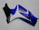 Azul Blanco Negro Carenado Suzuki GSXR 1000 K7 2007-2008 Azul Blanco Negro Carenado Suzuki GSXR 1000 K7 2007-2008