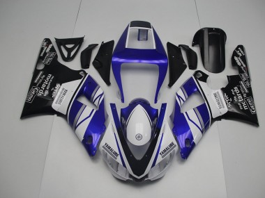 Azul Blanco Negro Carenado Yamaha R1 1998-1999