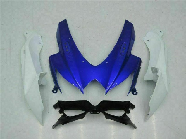 Azul Blanco Plástica Suzuki GSXR 600 / 750 K8 2008-2010 Azul Blanco Plástica Suzuki GSXR 600 / 750 K8 2008-2010