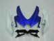 Azul Blanco Plástica Suzuki GSXR 600 / 750 K8 2008-2010 Azul Blanco Plástica Suzuki GSXR 600 / 750 K8 2008-2010