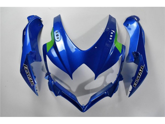 Azul Blanco Verde Carenado Suzuki GSXR 600 / 750 K8 2008-2010 Azul Blanco Verde Carenado Suzuki GSXR 600 / 750 K8 2008-2010